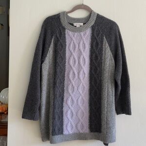 Long sleeve sweater